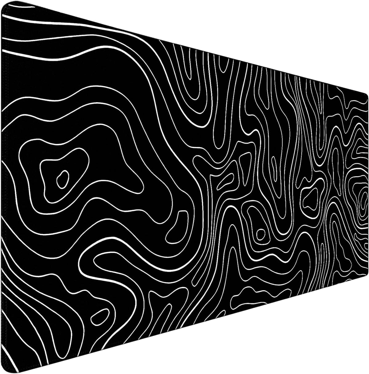 31.5" x 15.7" Waterproof Fabric Desk Pad Large Mouse Pad Office Game, Black