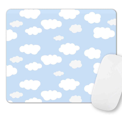 Cute Colorful Checkered Mouse Pad, Retro Purple Pink Blue Green Mousepad, Square Aesthetic Mice Pad Perfect Design for Gaming, Computer,Laptop, Office Work, Non-Slip Rubber Mouse Mat, 9.5x7.9 inch