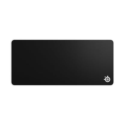 SteelSeries QcK Medium Gaming Mousepad — Black — Non-Slip Silicone Rubber Base — Peak Tracking and Stability — Optimized for Gaming Sensors — 320 mm x 270 mm — FPS, MOBAs, RTS, MMO