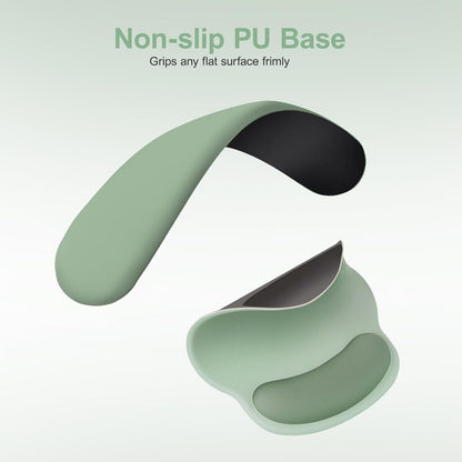 MOSISO Wrist Rest Support for Mouse Pad&Keyboard Set, Antique Green