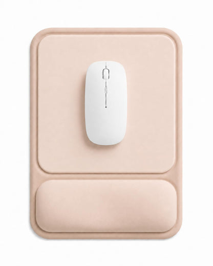 eulps Ergonomic Mouse Pad with Wrist Rest, Gel Mousepad with Soft Wrist Support, Non-Slip PU Base, Smooth Surface Mouse Pad for Wrist Pain Relief, Computer Laptop Office Home & Gaming (Sage Green)