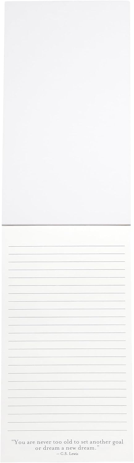 WORLD TRAVELER "A Thought a Day 365 Quotes List Pad, To Do Notepad, 5x8