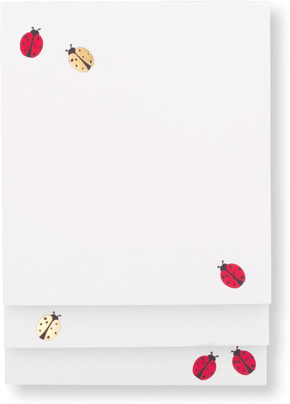 kate spade new york Stacked Notepad, Ladybug Dot