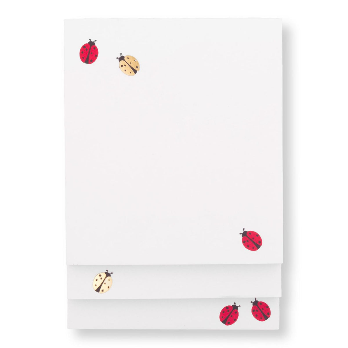 kate spade new york Stacked Notepad, Ladybug Dot