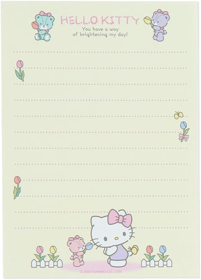 Sanrio Hello Kitty 8 Design Memo 016942