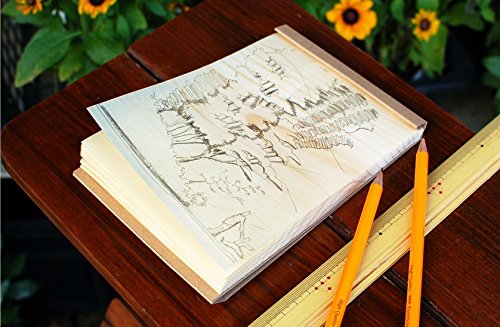 Japanese Wood Sheet Pads by KIZARA (110x74)