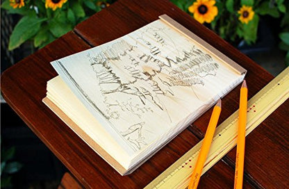 Japanese Wood Sheet Pads by KIZARA (110x74)