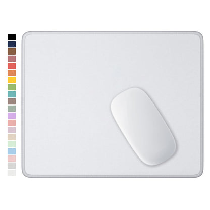 Hsurbtra Mouse Pad, Premium-Textured Square Mousepad 10.2 x 8.3 Inch, Stitched Edge Anti-Slip Waterproof Rubber Pretty Cute Computer Mat for Office Gaming Laptop Women Kids Sage Green