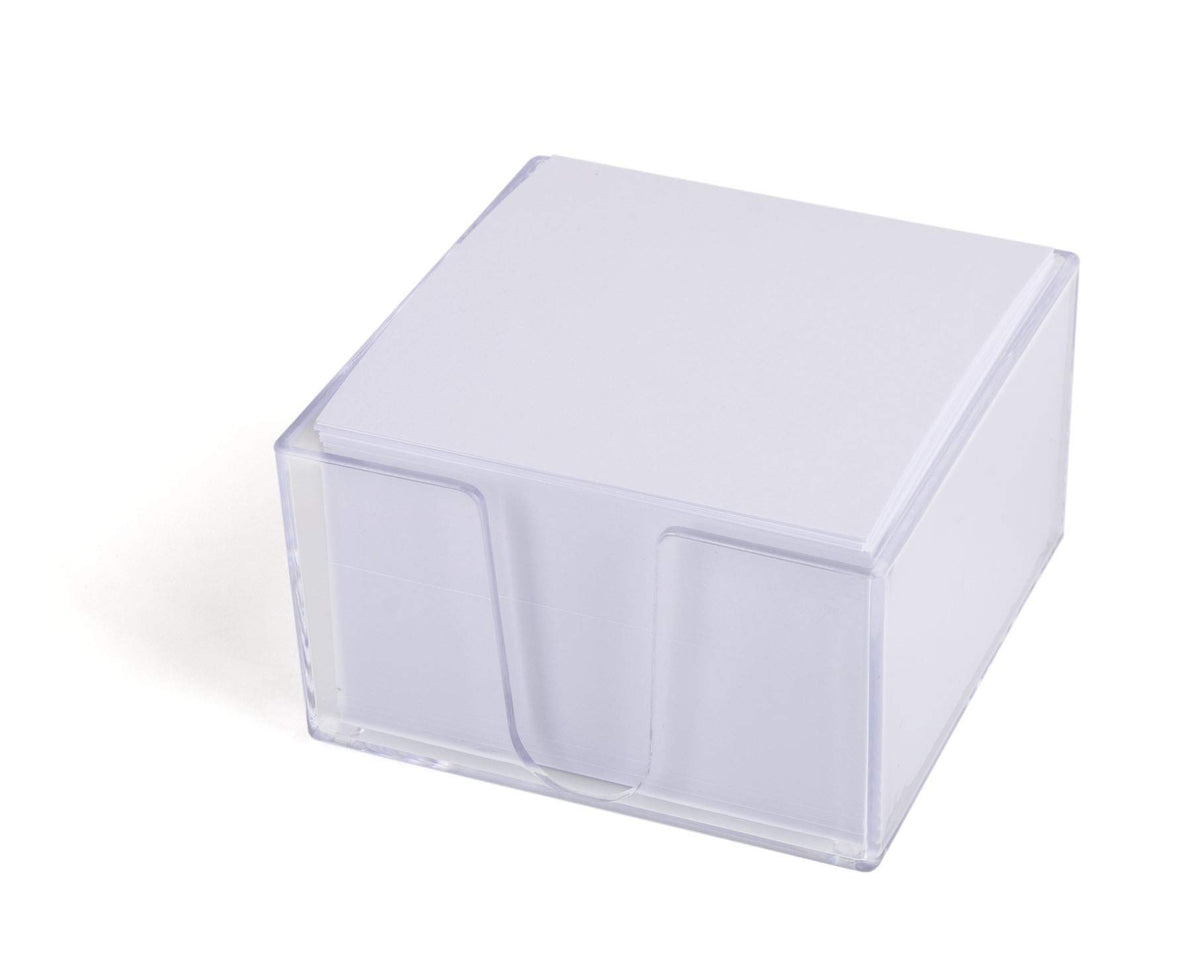 Mintra Office Memo Pads (1pk, Memo Cube - White)