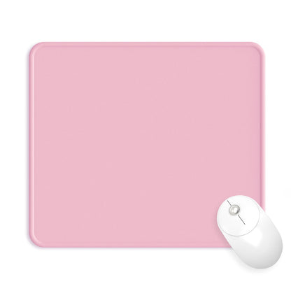 eulps Mouse Pad with Wrist Rest, Comfortable Computer Mousepad with Gel Wrist Support Smooth Surface and Non-Slip PU Base for Pain Relief, Laptop, Office & Home (Rose)