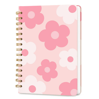 Lined Spiral Journal Notebook for Work A5, 160 Pages, Explosive Cat