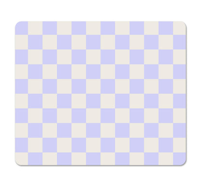 Square Cute Mouse Pad Daisy, Boho Floral Flower Mouse Pads for Desk, Non-Slip Rubber Beige Mousepad Washable Cloth, Minimal Computer Pad Decor Gifts, Coworker Gift for Girls Kids Women, 9.5x7.9 inch