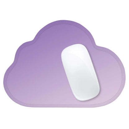 ITNRSIIET Mouse Pad Non-Slip Rubber Base Smooth Surface Stitched Edges Waterproof Durable Compatible with All Mice for Office & Gaming, Desk Accessory, Diameter 8.7 inch, Lavender