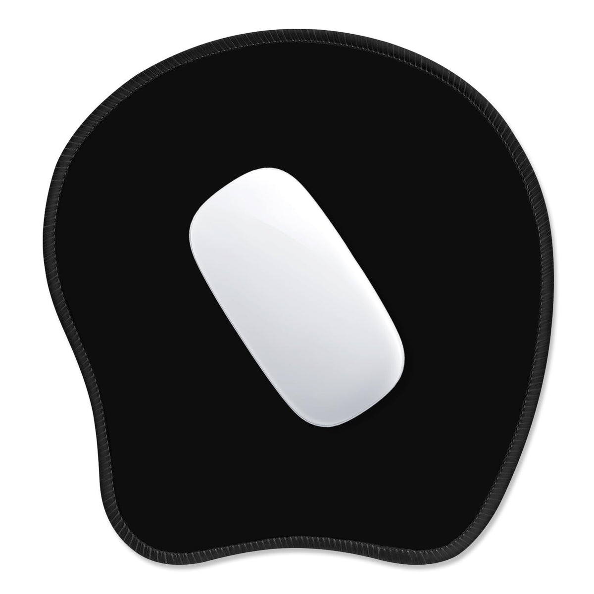 ITNRSIIET Mouse Pad Non-Slip Rubber Base Smooth Surface Stitched Edges Waterproof Durable Compatible with All Mice for Office & Gaming, Desk Accessory, Diameter 8.7 inch, Lavender