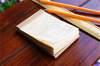 Japanese Wood Sheet Pads by KIZARA (110x74)