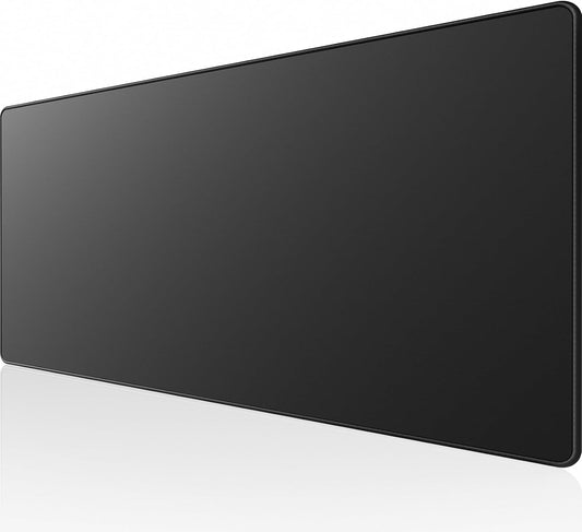 KTRIO Large Gaming Mouse Pad Desk Mat for Gamer, 31.5" x 11.8", Black, XL