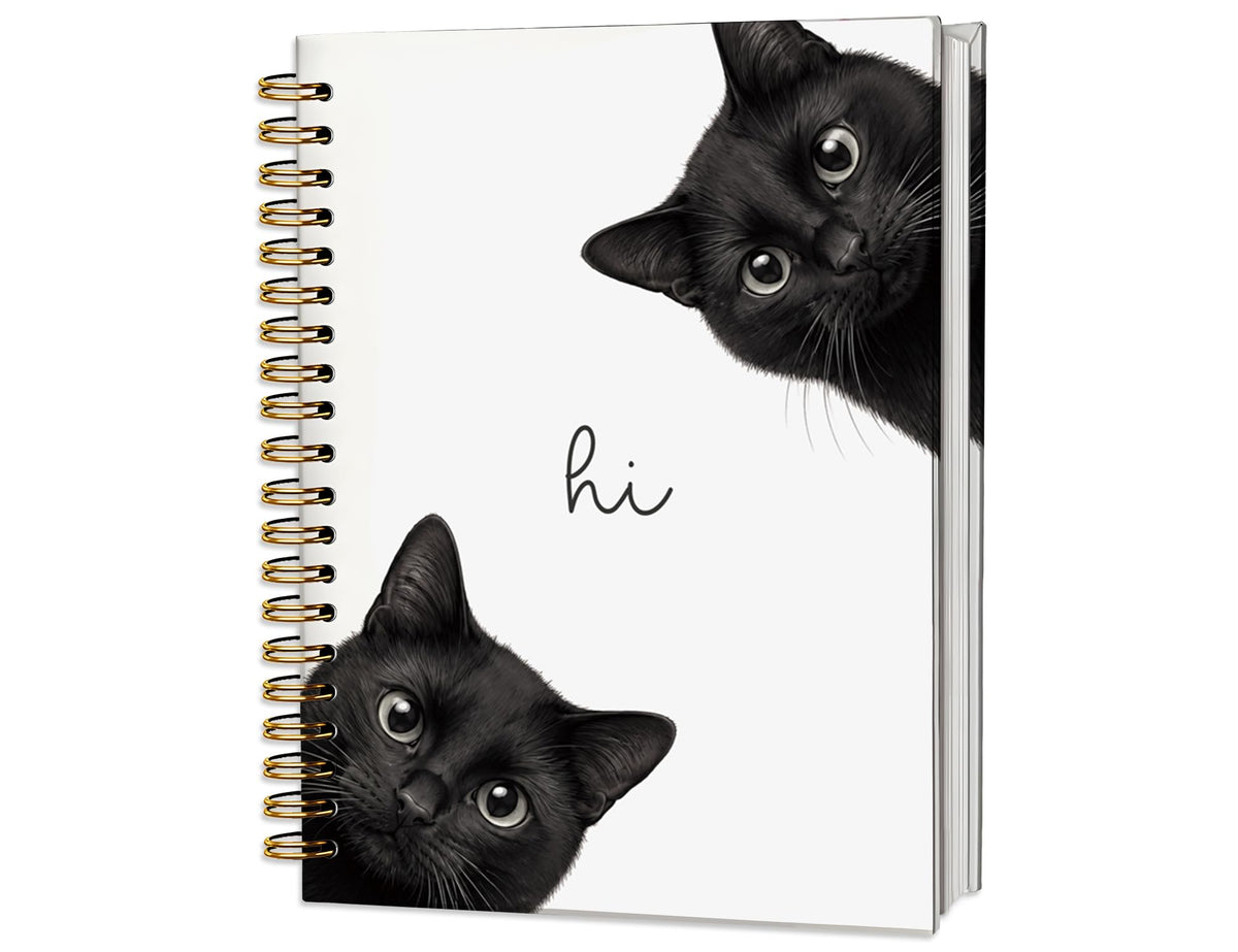 Penguin Notebook Journal,Cute Animal Notebook Journal for School Women Teen Girls Kids,Gifts for Penguin Lovers,Hardcover Spiral Notebooks for Work Notes Journaling,5.5x8.3 Inch