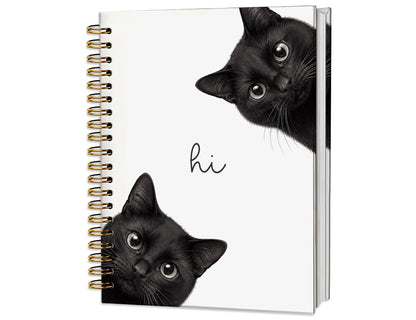 Penguin Notebook Journal,Cute Animal Notebook Journal for School Women Teen Girls Kids,Gifts for Penguin Lovers,Hardcover Spiral Notebooks for Work Notes Journaling,5.5x8.3 Inch