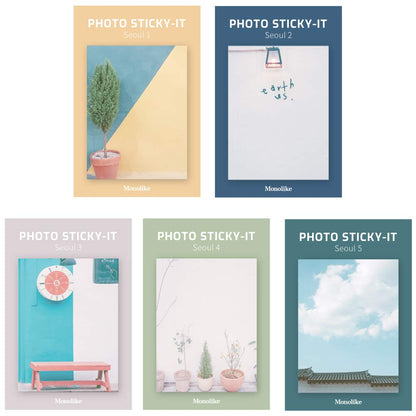 Monolike Gureum's Daily Life Sticky-it - 6p Set Self-Adhesive Memo Pad 50 Sheets