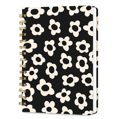 Lined Spiral Journal Notebook for Work A5, 160 Pages, Explosive Cat