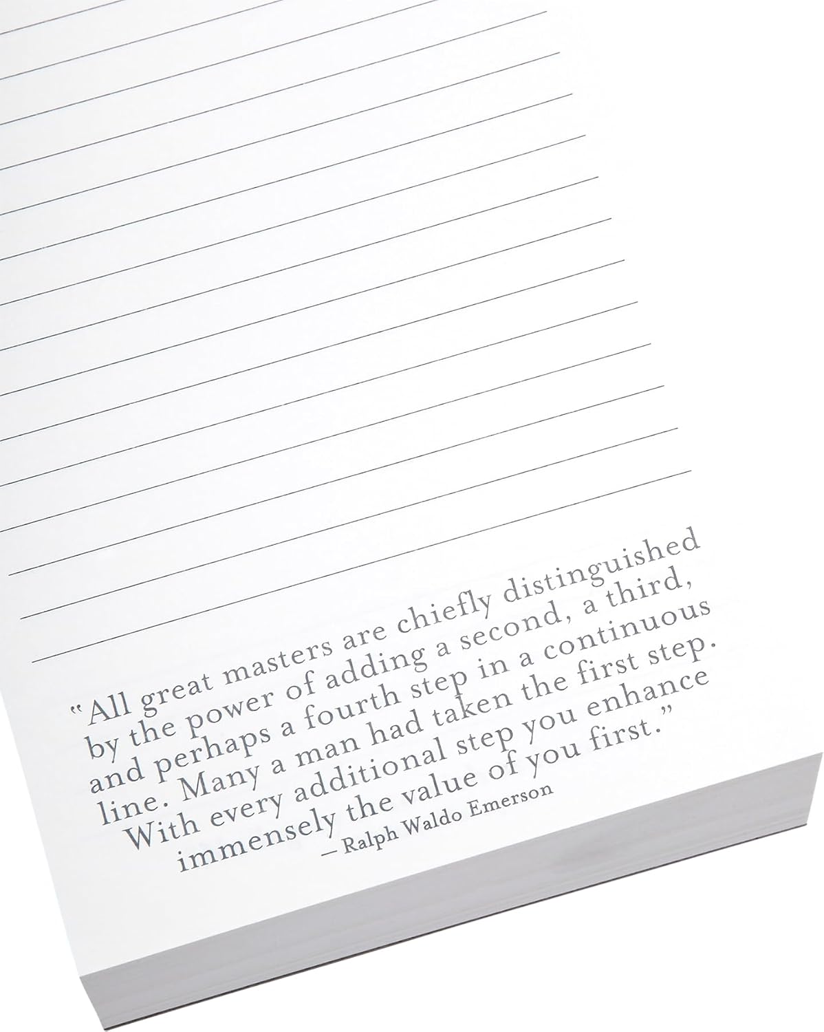 WORLD TRAVELER "A Thought a Day 365 Quotes List Pad, To Do Notepad, 5x8