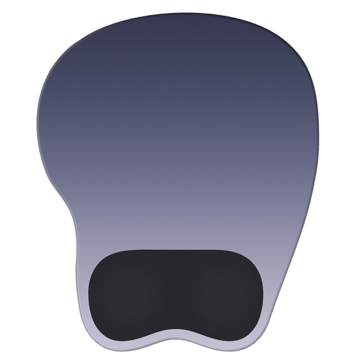 Ergonomic Mouse Pad,Non Slip Mousepad Wrist Rest Support for Office, Computer, Laptop & Mac(A-Black Grey)