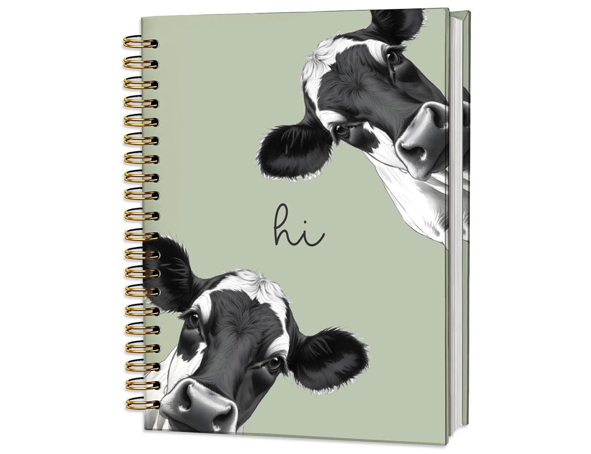 Penguin Notebook Journal,Cute Animal Notebook Journal for School Women Teen Girls Kids,Gifts for Penguin Lovers,Hardcover Spiral Notebooks for Work Notes Journaling,5.5x8.3 Inch