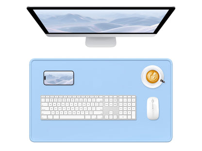 Hsurbtra Mouse Pad, Premium-Textured Square Mousepad 10.2 x 8.3 Inch, Stitched Edge Anti-Slip Waterproof Rubber Pretty Cute Computer Mat for Office Gaming Laptop Women Kids Sage Green