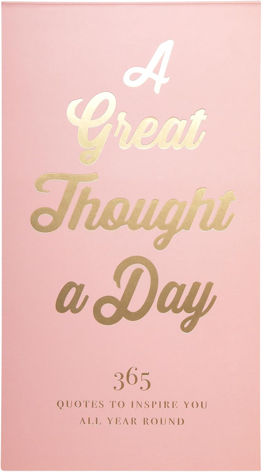 WORLD TRAVELER "A Thought a Day 365 Quotes List Pad, To Do Notepad, 5x8