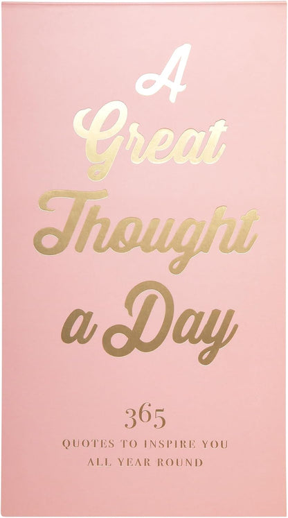 WORLD TRAVELER "A Thought a Day 365 Quotes List Pad, To Do Notepad, 5x8