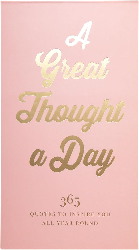 WORLD TRAVELER "A Thought a Day 365 Quotes List Pad, To Do Notepad, 5x8