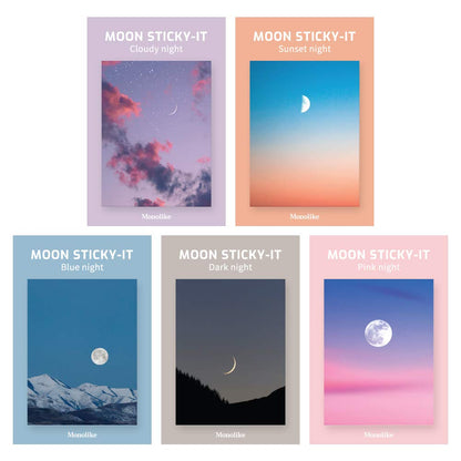 Monolike Gureum's Daily Life Sticky-it - 6p Set Self-Adhesive Memo Pad 50 Sheets