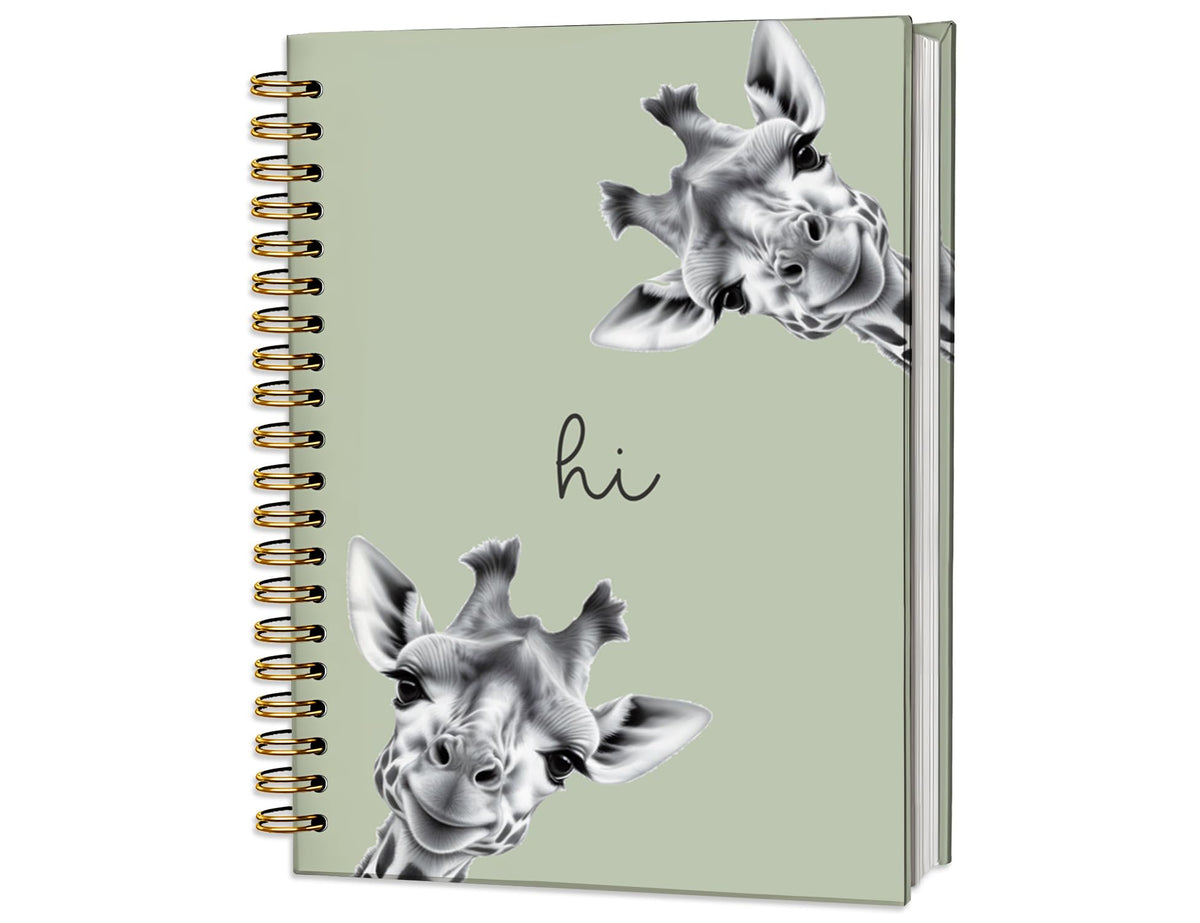 Penguin Notebook Journal,Cute Animal Notebook Journal for School Women Teen Girls Kids,Gifts for Penguin Lovers,Hardcover Spiral Notebooks for Work Notes Journaling,5.5x8.3 Inch