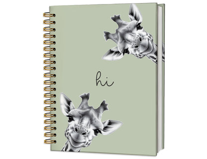 Penguin Notebook Journal,Cute Animal Notebook Journal for School Women Teen Girls Kids,Gifts for Penguin Lovers,Hardcover Spiral Notebooks for Work Notes Journaling,5.5x8.3 Inch