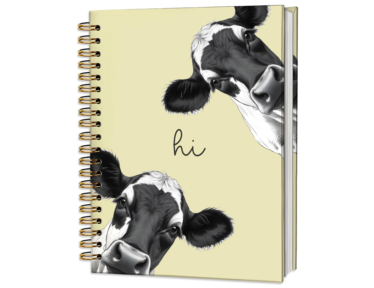 Penguin Notebook Journal,Cute Animal Notebook Journal for School Women Teen Girls Kids,Gifts for Penguin Lovers,Hardcover Spiral Notebooks for Work Notes Journaling,5.5x8.3 Inch