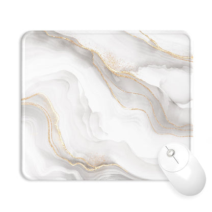 eulps Mouse Pad with Wrist Rest, Comfortable Computer Mousepad with Gel Wrist Support Smooth Surface and Non-Slip PU Base for Pain Relief, Laptop, Office & Home (Rose)