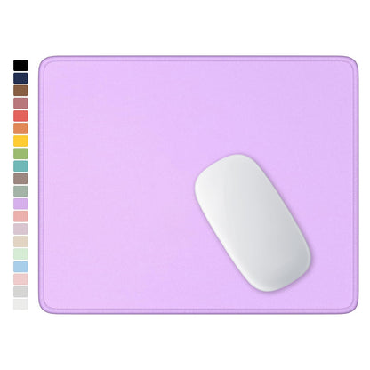 Hsurbtra Mouse Pad, Premium-Textured Square Mousepad 10.2 x 8.3 Inch, Stitched Edge Anti-Slip Waterproof Rubber Pretty Cute Computer Mat for Office Gaming Laptop Women Kids Sage Green