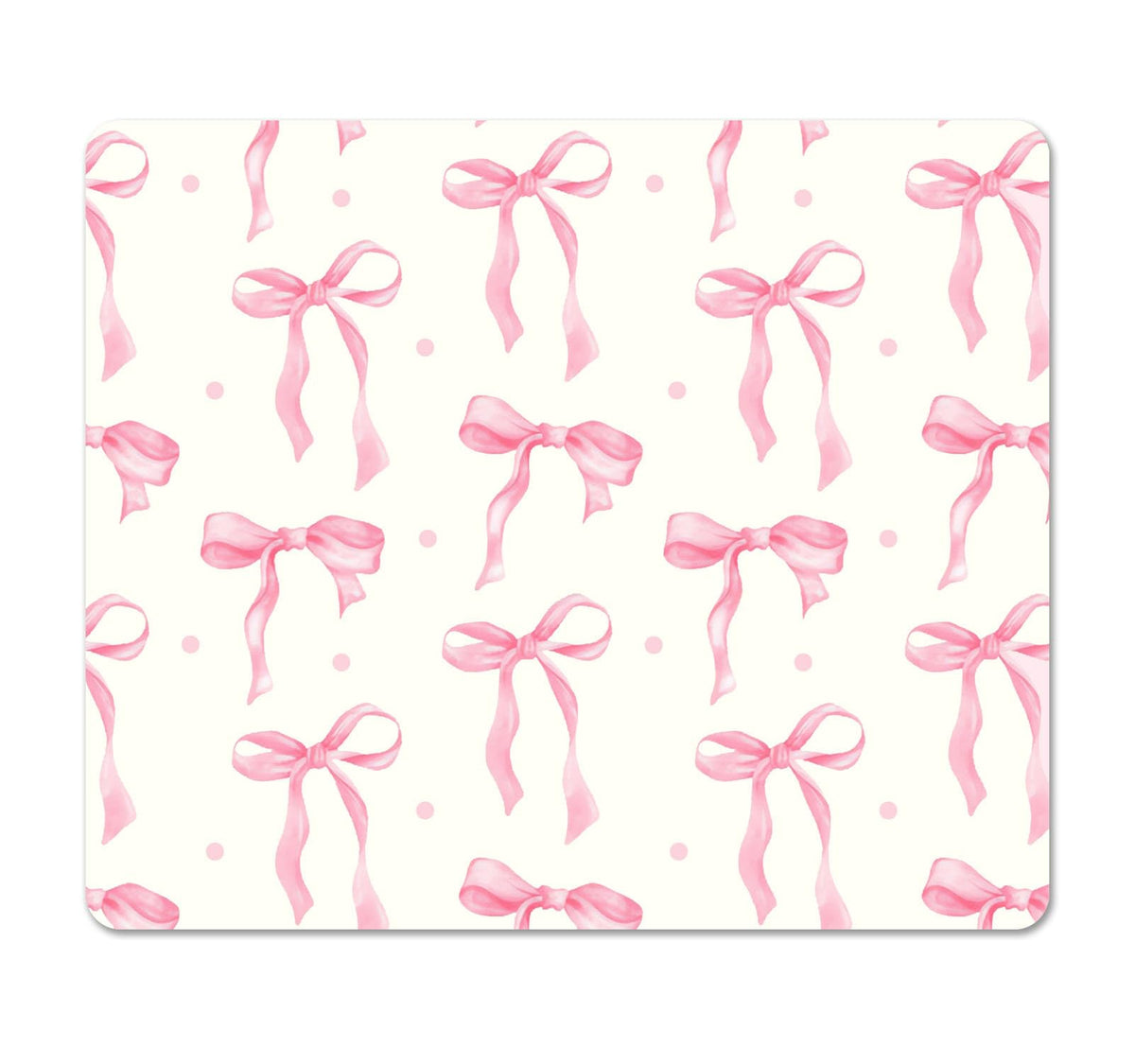 Square Cute Mouse Pad Daisy, Boho Floral Flower Mouse Pads for Desk, Non-Slip Rubber Beige Mousepad Washable Cloth, Minimal Computer Pad Decor Gifts, Coworker Gift for Girls Kids Women, 9.5x7.9 inch