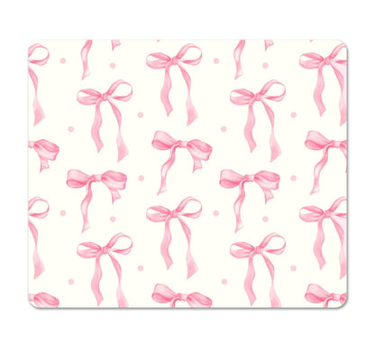 Square Cute Mouse Pad Daisy, Boho Floral Flower Mouse Pads for Desk, Non-Slip Rubber Beige Mousepad Washable Cloth, Minimal Computer Pad Decor Gifts, Coworker Gift for Girls Kids Women, 9.5x7.9 inch