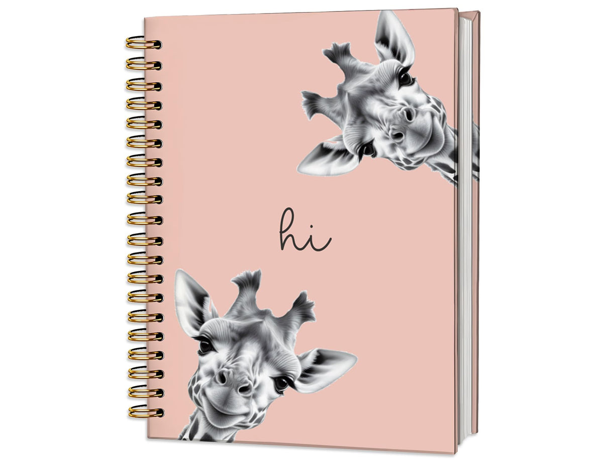 Penguin Notebook Journal,Cute Animal Notebook Journal for School Women Teen Girls Kids,Gifts for Penguin Lovers,Hardcover Spiral Notebooks for Work Notes Journaling,5.5x8.3 Inch