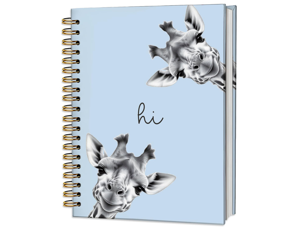 Penguin Notebook Journal,Cute Animal Notebook Journal for School Women Teen Girls Kids,Gifts for Penguin Lovers,Hardcover Spiral Notebooks for Work Notes Journaling,5.5x8.3 Inch