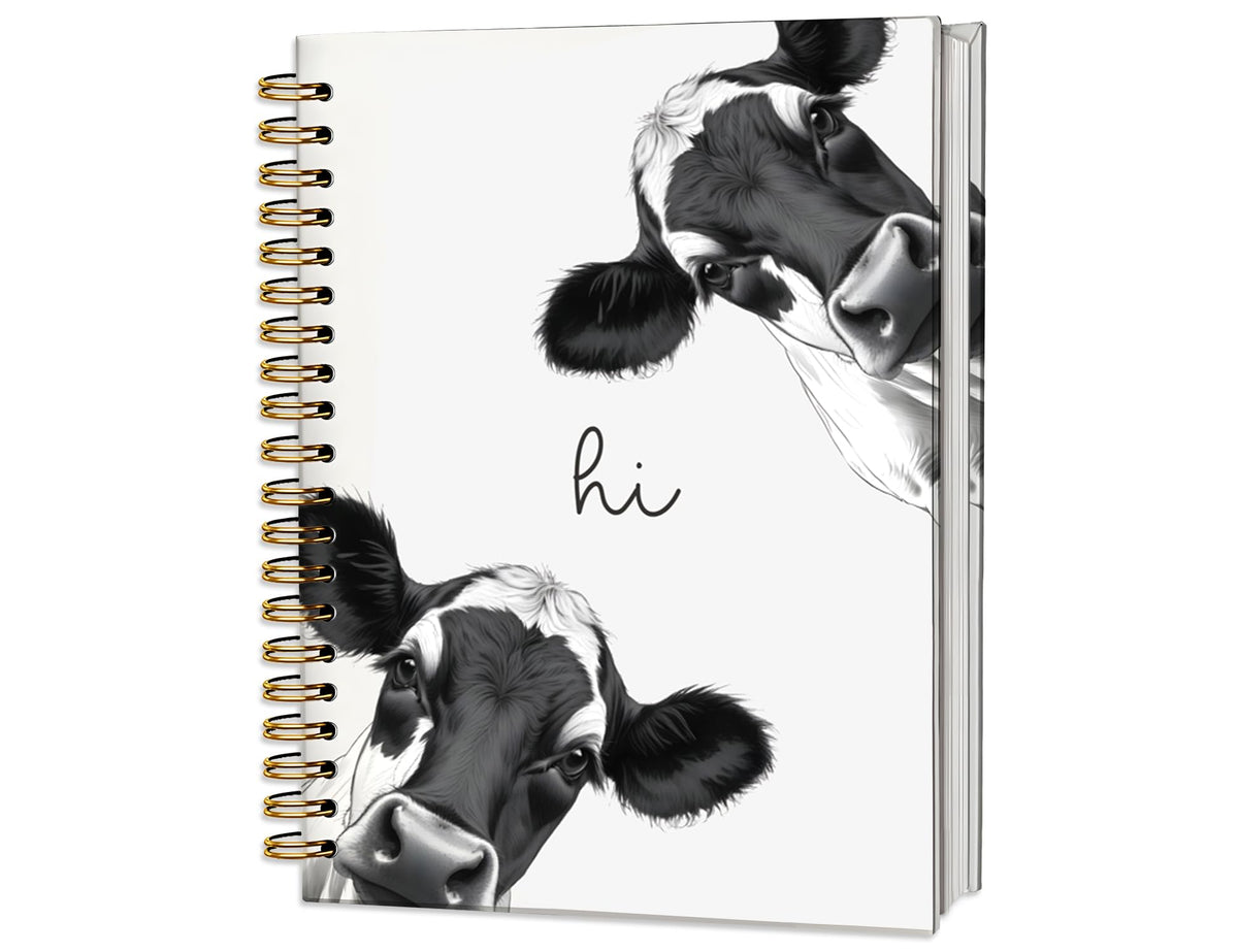 Penguin Notebook Journal,Cute Animal Notebook Journal for School Women Teen Girls Kids,Gifts for Penguin Lovers,Hardcover Spiral Notebooks for Work Notes Journaling,5.5x8.3 Inch