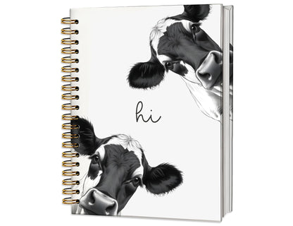Penguin Notebook Journal,Cute Animal Notebook Journal for School Women Teen Girls Kids,Gifts for Penguin Lovers,Hardcover Spiral Notebooks for Work Notes Journaling,5.5x8.3 Inch