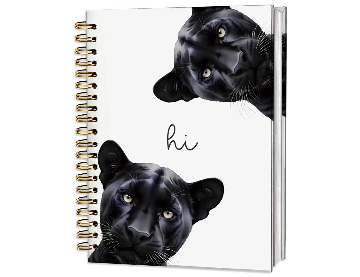 Penguin Notebook Journal,Cute Animal Notebook Journal for School Women Teen Girls Kids,Gifts for Penguin Lovers,Hardcover Spiral Notebooks for Work Notes Journaling,5.5x8.3 Inch