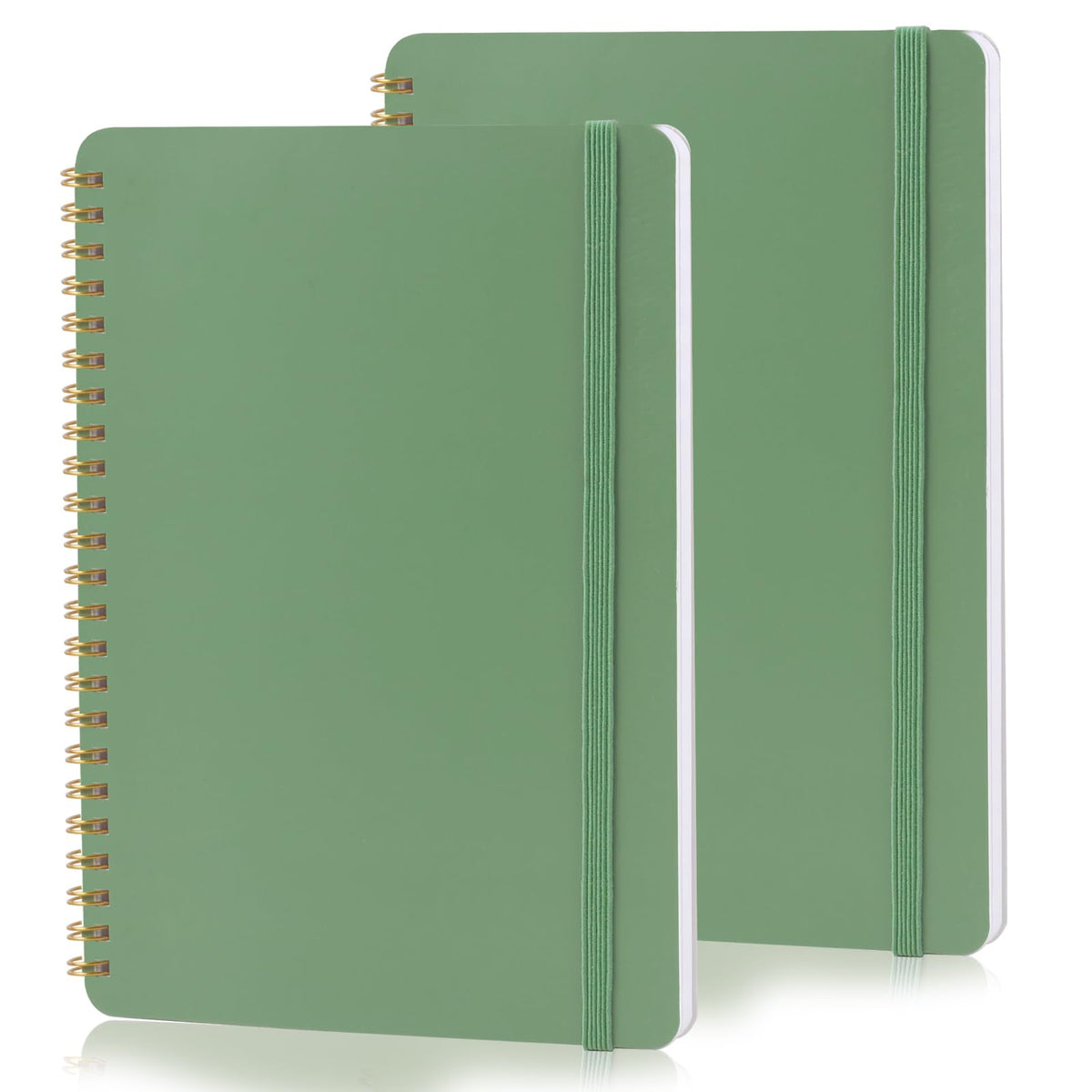 Utron 3 PCS Small Spiral Notebook 5x7, Notebooks for Note Taking, Morandi Spiral Journal Notebook, Work Notebook Small Notebooks 5x7 with Strap, Cute Notebooks for Women 70 Sheets/Note Books