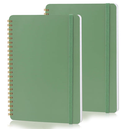Utron 3 PCS Small Spiral Notebook 5x7, Notebooks for Note Taking, Morandi Spiral Journal Notebook, Work Notebook Small Notebooks 5x7 with Strap, Cute Notebooks for Women 70 Sheets/Note Books