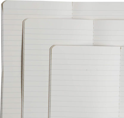 Wanderings A5 Lined Travelers Notebook Insert / A5 Journal Refill | 5.5" x 8.3" (14 x 21cm) | 3 Booklets, 240 Lined Pages | Travelers Notebook Refills for Journals, Diaries, Planners