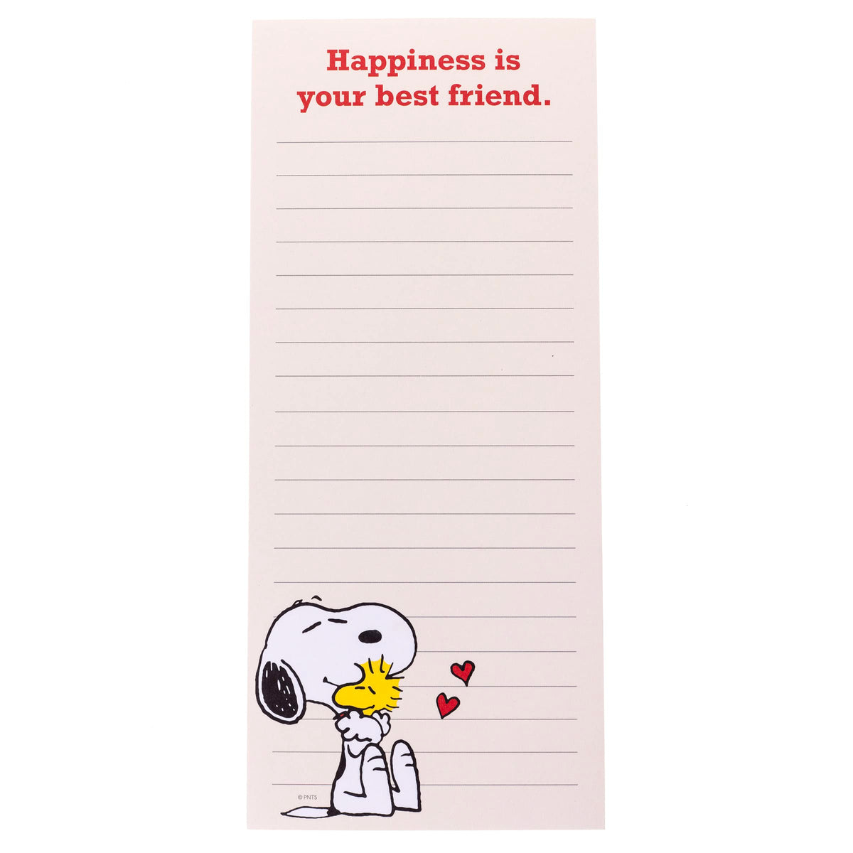 Graphique Magnetic Notepad - Peanuts Snoopy Bike Grocery and Shopping List - Fun Decorative To-Do List - Perfect House Warming Gifts - 100 Tear off Sheets (4" x 9.25" x .5")