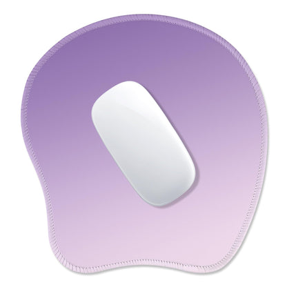 ITNRSIIET Mouse Pad Non-Slip Rubber Base Smooth Surface Stitched Edges Waterproof Durable Compatible with All Mice for Office & Gaming, Desk Accessory, Diameter 8.7 inch, Lavender