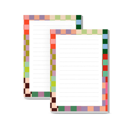 Sticky Notes 4X6 Inches, 2 Pack Large Cute Self-Stick Pads, Bright Funny Memo Pads Easy to Stick for Home, Office Cute Pink Bowties